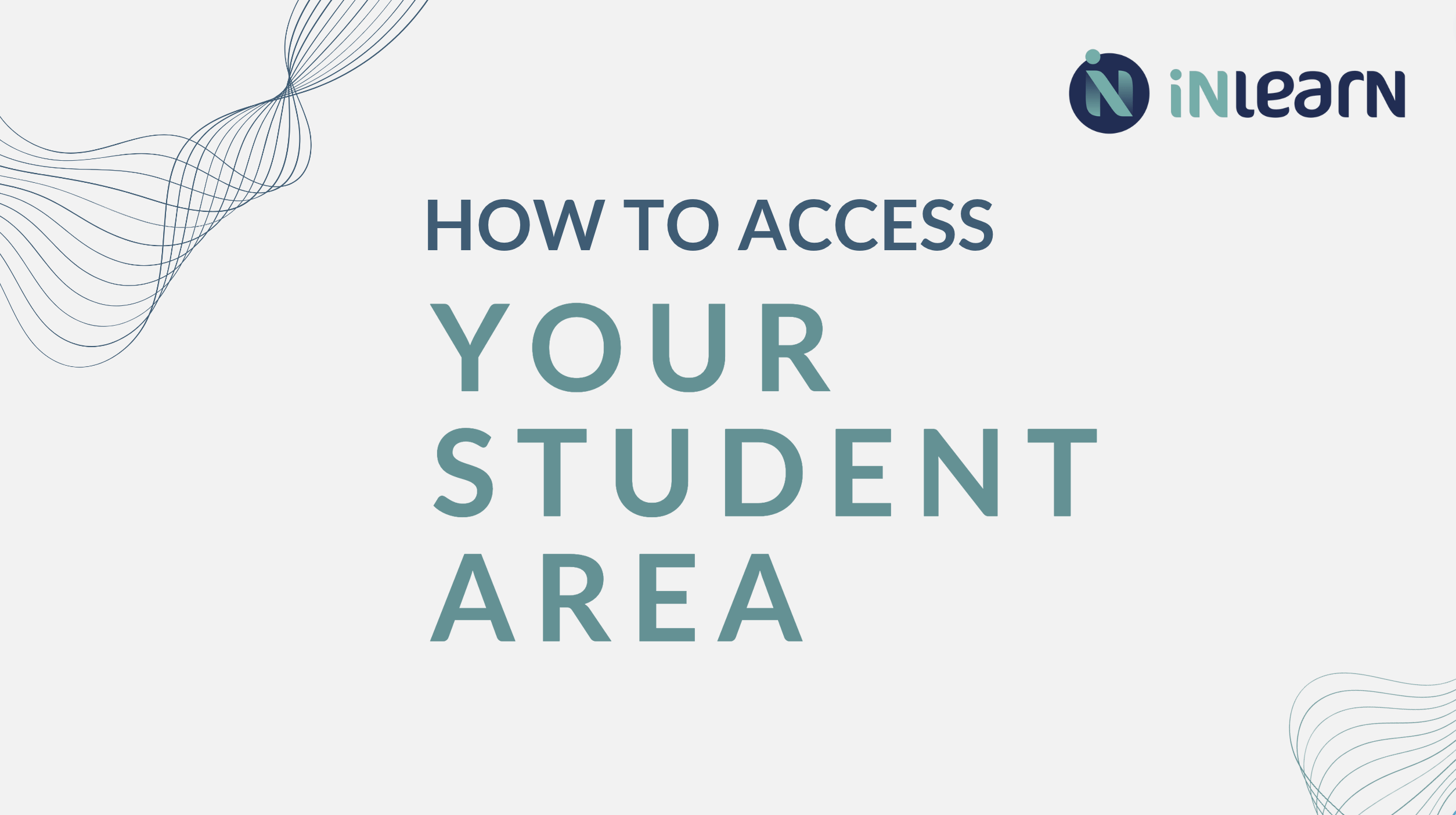 Video How to access your student area