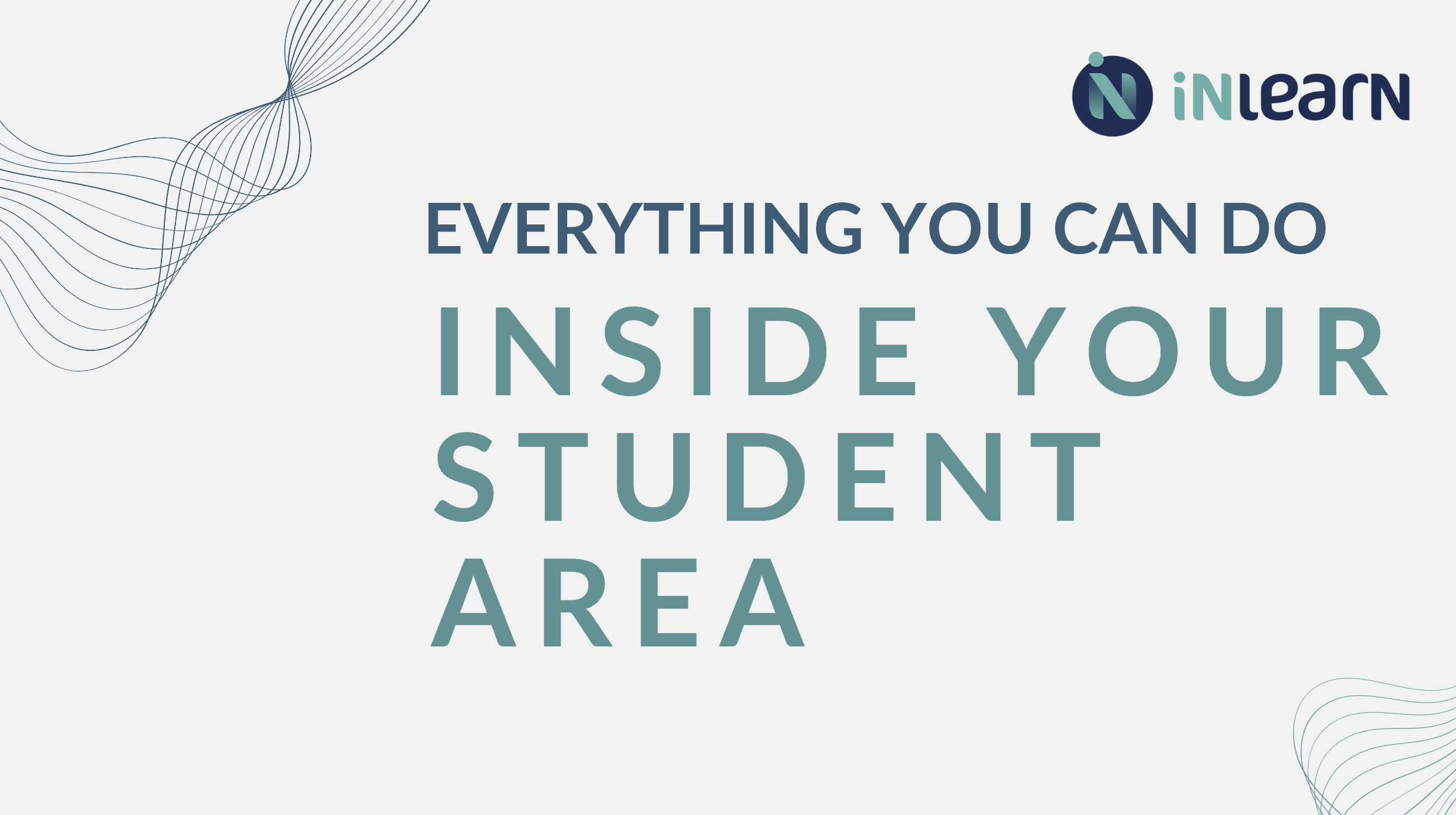 Video Everything you can do inside your student area